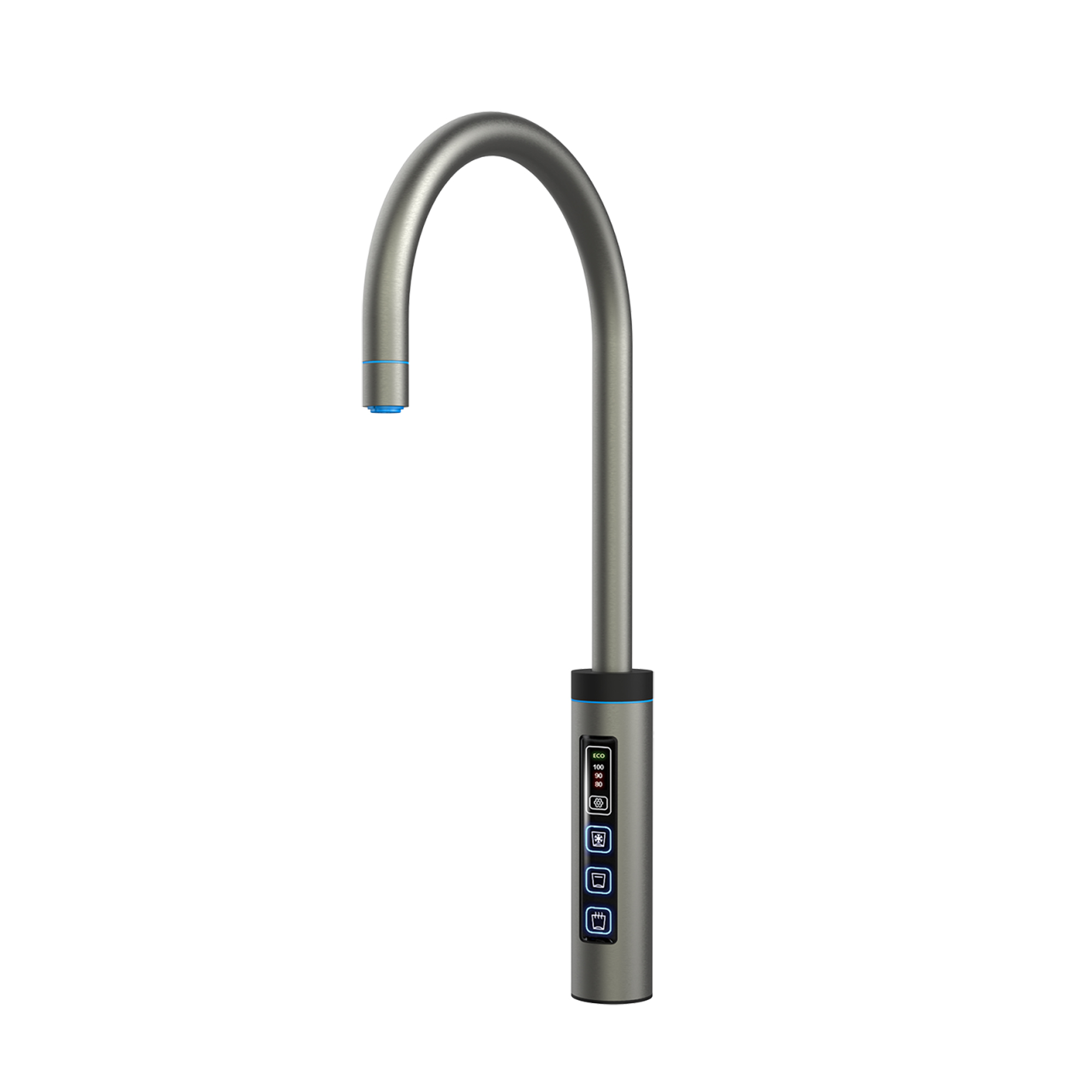 SPRUDELUX® 3-Wege-Touch-Armatur für Untertisch-Tafelwasseranlage Diamond FLAME - Photo 1