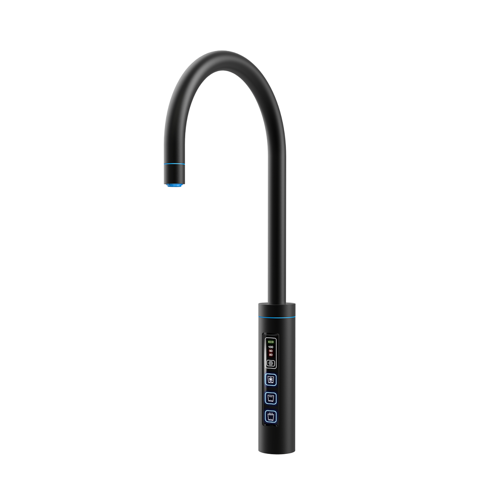 SPRUDELUX® 3-Wege-Touch-Armatur für Untertisch-Tafelwasseranlage Diamond FLAME - Photo 1