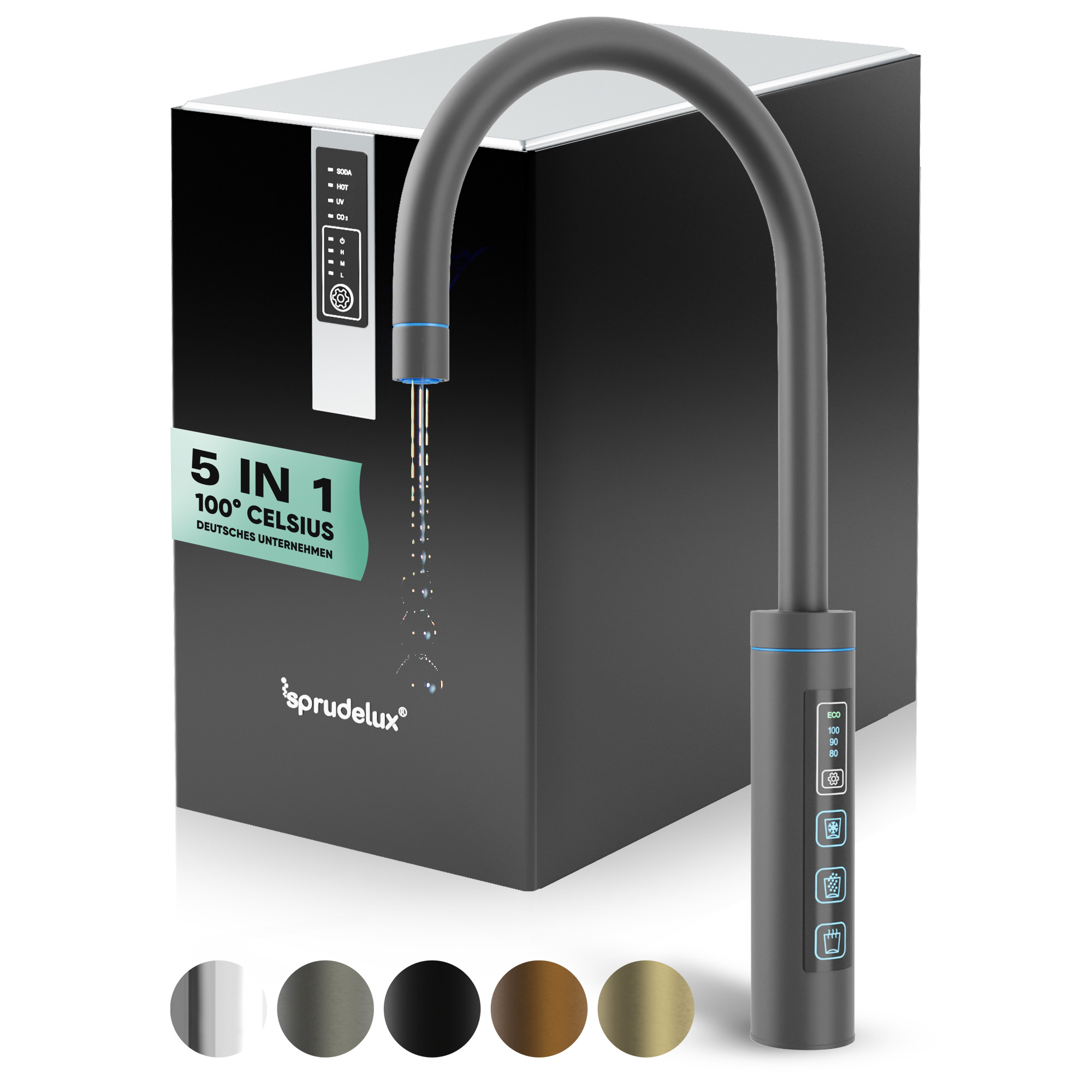 Untertisch-Tafelwasseranlage Diamond FLAME 100°C  - Photo 10