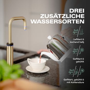 Untertisch-Tafelwasseranlage Diamond FLAME 100°C  - Photo preview 11