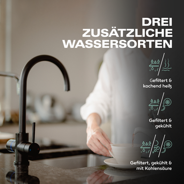 Untertisch-Tafelwasseranlage Diamond FLAME 100°C  - Photo preview 14