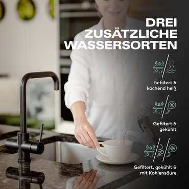 Untertisch-Tafelwasseranlage Diamond FLAME 100°C  - Photo preview 14