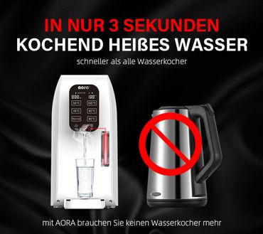 AORA – Mobile Umkehrosmoseanlage mit Heißwasserfunktion, kein Wasseranschluss nötig - Photo preview 8