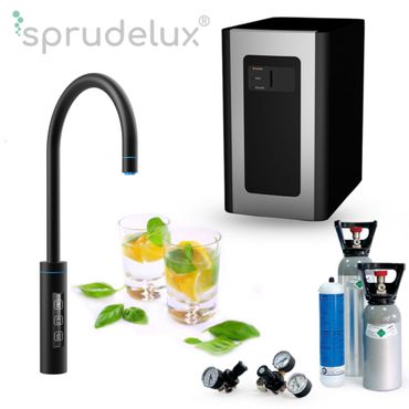 Untertisch-Tafelwasseranlage SPRUDELUX® BLUE DIAMOND inklusive 3-Wege-Touch Wasserhahn - Photo preview 3