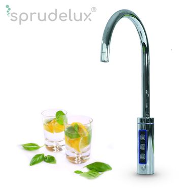 Untertisch-Tafelwasseranlage SPRUDELUX® BLUE DIAMOND inklusive 3-Wege-Touch Wasserhahn - Photo preview 1