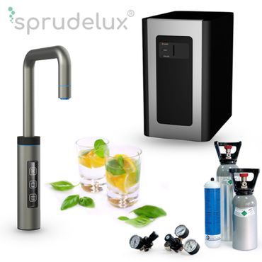 Untertisch-Tafelwasseranlage SPRUDELUX® BLUE DIAMOND inklusive 3-Wege-Touch Wasserhahn - Photo preview 4