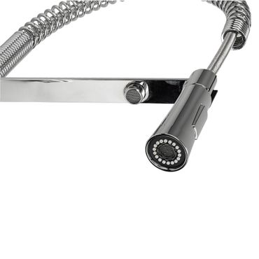 3-Wege-Armatur mit Gastro-Brause VOGUE FULL BLACK EDITION  - Photo preview 2
