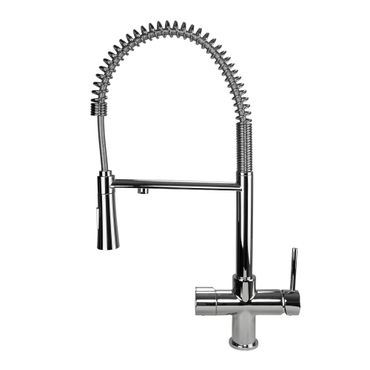 3-Wege-Armatur mit Gastro-Brause VOGUE FULL BLACK EDITION  - Photo preview 5