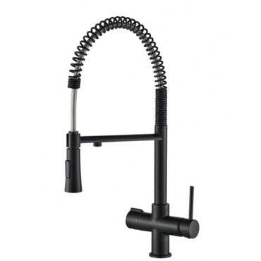 3-Wege-Armatur mit Gastro-Brause VOGUE FULL BLACK EDITION  - Photo preview 0