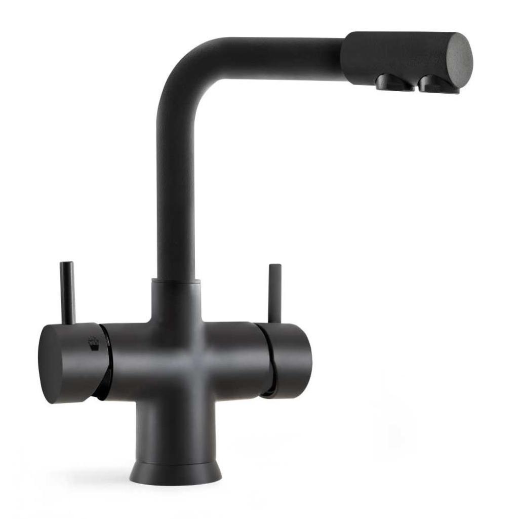SPRUDELUX® Untertisch-Trinkwassersystem INOX ULTRA FLAT WiFi inkl. 5-Wege-Armatur NOBIUS L-Auslauf - Photo 11