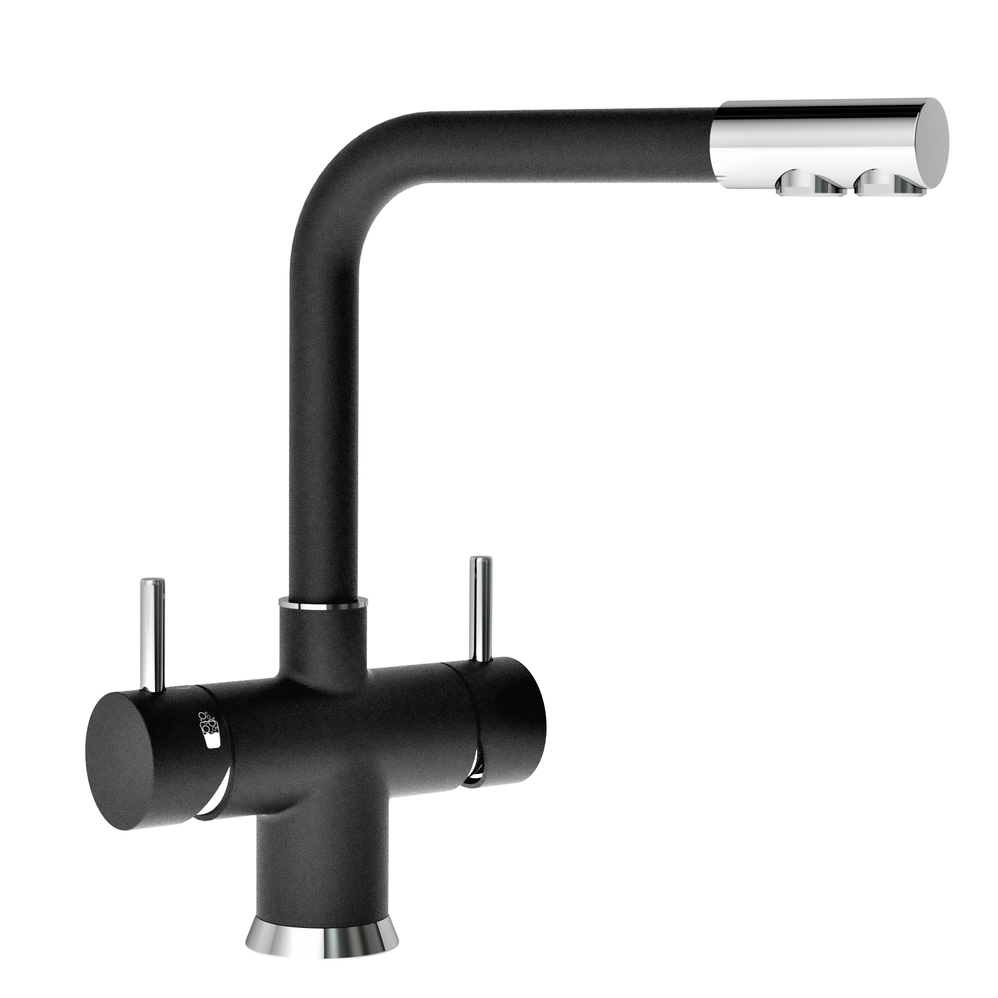 SPRUDELUX® Untertisch-Trinkwassersystem INOX ULTRA FLAT WiFi inkl. 5-Wege-Armatur NOBIUS L-Auslauf - Photo 11