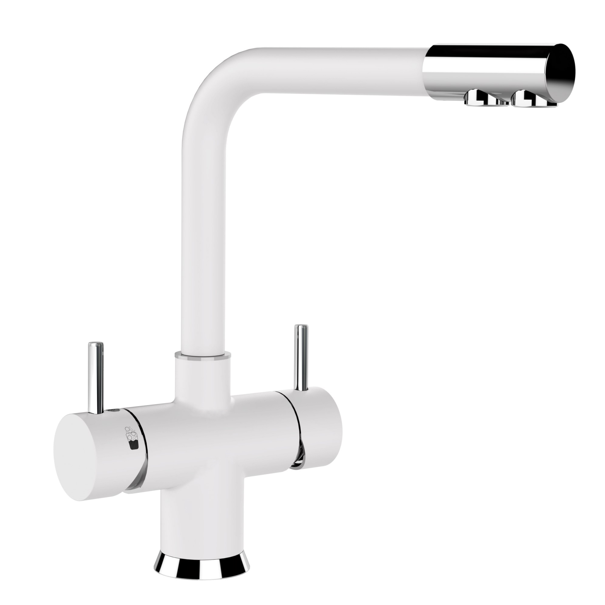SPRUDELUX® Untertisch-Trinkwassersystem INOX ULTRA FLAT WiFi inkl. 5-Wege-Armatur NOBIUS L-Auslauf - Photo 11