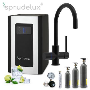Untertisch-Tafelwasseranlage SPRUDELUX® BLUE DIAMOND inklusive 5-Wege-Armatur - Photo preview 0