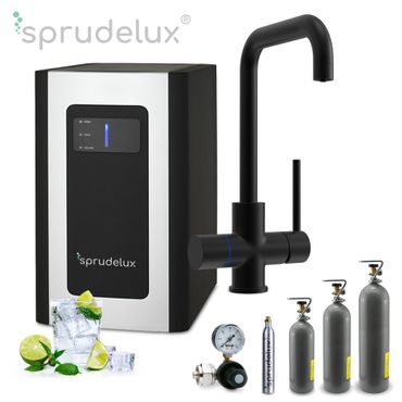 Untertisch-Tafelwasseranlage SPRUDELUX® BLUE DIAMOND inklusive 5-Wege-Armatur - Photo preview 0