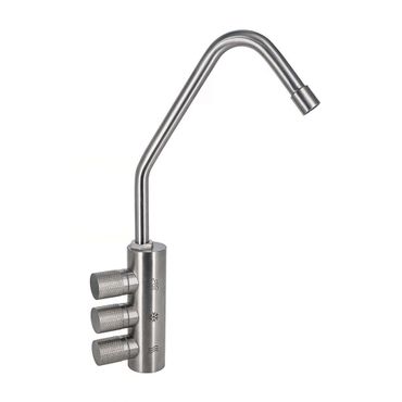 SPRUDELUX® Untertisch-Trinkwassersystem INOX ULTRA FLAT WiFi inkl. 3-Wege-Armatur DELTA INOX, 2 kg CO2 Flasche - Photo preview 6