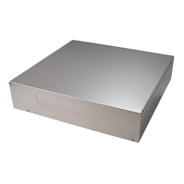 SPRUDELUX® Untertisch-Trinkwassersystem INOX ULTRA FLAT WiFi inkl. 3-Wege-Armatur DELTA INOX, 2 kg CO2 Flasche - Photo preview 0