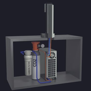 Untertisch-Trinkwassersystem SPRUDELUX® SPRINT bis zu 40 Personen - Photo preview 5