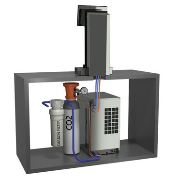 Untertisch-Trinkwassersystem SPRUDELUX® QUANTUM 150 Liter / Stunde; mechanisch - Photo preview 5