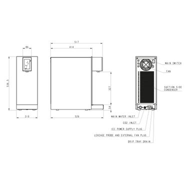 Auftisch-Trinkwassersystem SPRUDELUX® SPRINT bis zu 60 Personen - Photo preview 2