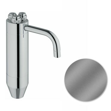 Mechanische 3-Wege-Sodaarmatur Zapfhahn TRIX RD NKS Edelstahl Look - Wasserhahn für Wassersprudelanlage - Photo preview 2