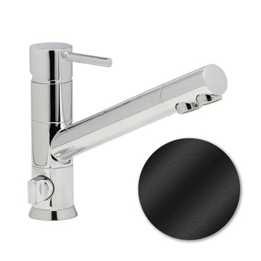 Designer 3-Wege-Wasserhahn LUCA ONYX - Photo preview 1