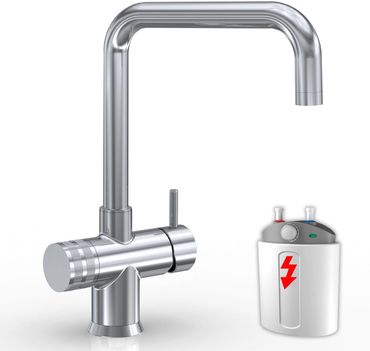 Designer Drei-Wege-Wasserhahn GM U-Auslauf Chrom (NIEDERDRUCK) - Photo preview 9