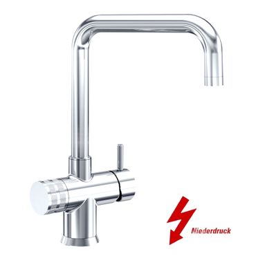 Designer Drei-Wege-Wasserhahn GM U-Auslauf Chrom (NIEDERDRUCK) - Photo preview 3
