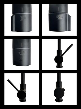 5-Wege-Wasserhahn ECLIPSE, Full Black - Photo preview 3