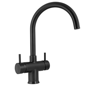 5-Wege-Wasserhahn NOBIUS C-Auslauf FULL BLACK