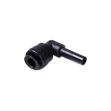 Winkel 6mm QC x 6mm Steck - Adapter Push-Fitting, Schnellverbinder, Steckverbinder, Osmose Fitting, Quick Connect - Photo preview 1