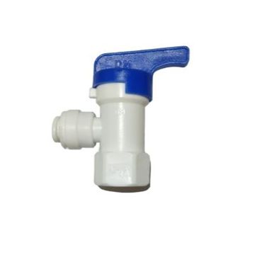 Absperrhahn für Osmosefilter - Tank 1/4