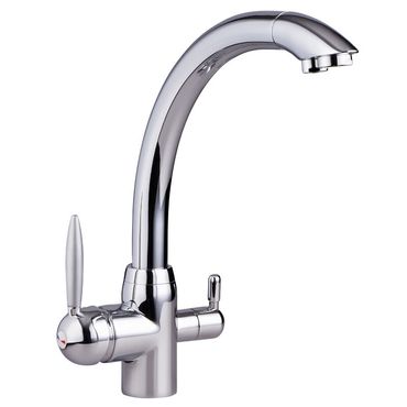 Strahlregler - Perlator Filterwasser Bereich zu Drei-Wege-Wasserhahn DELPHIN Chrom - Photo preview 1