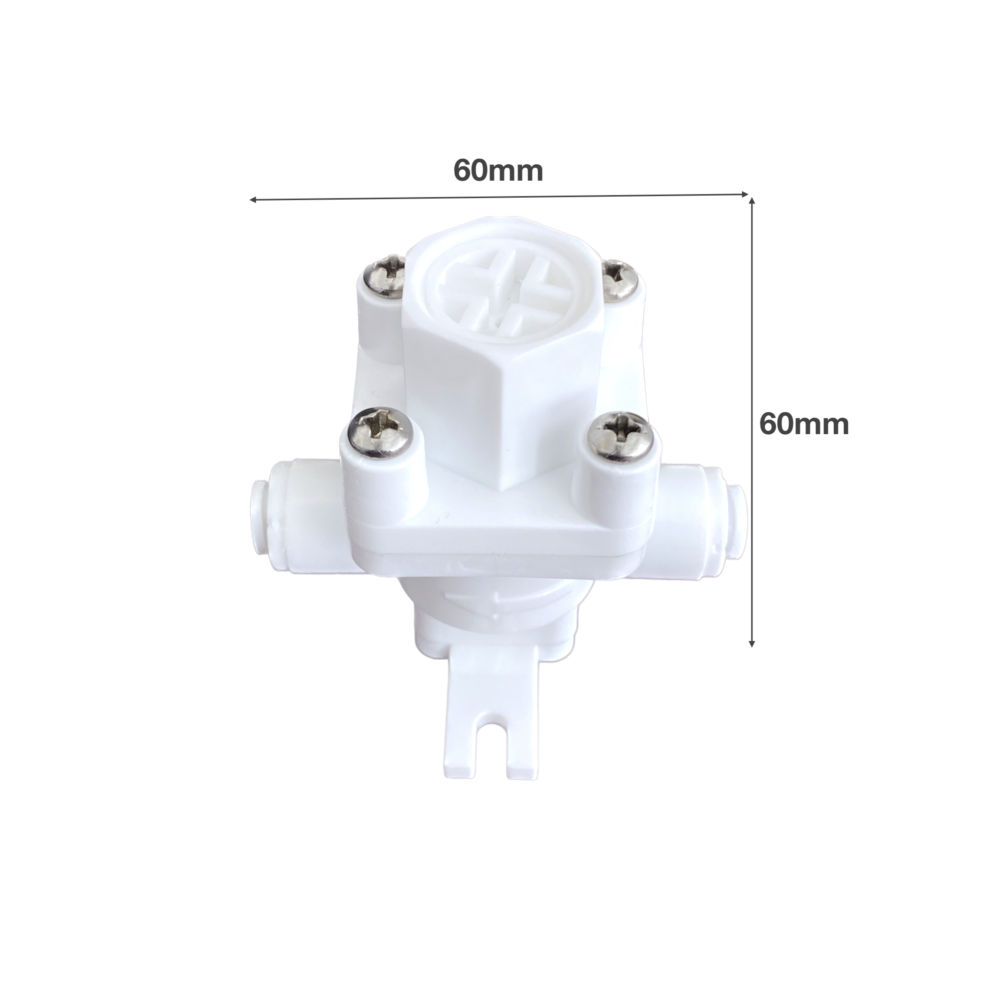 Wasserdruckminderer für Sprudelanlagen und Wasserfilter 1/4 Zoll und 3/8 Zoll einstellbar von 0 - 2,5 Bar - Photo 1