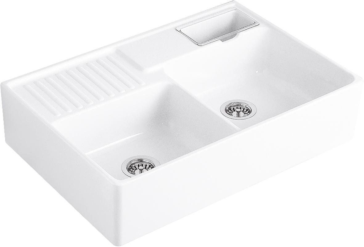 Spülstein Doppelbecken 895 x 630 mm | Badplanet - Ihr Bad & Sanitär ...