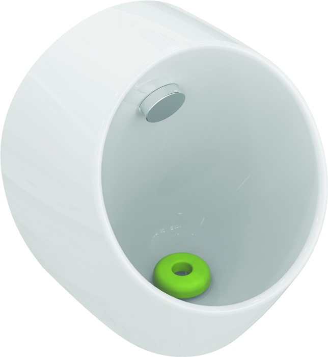 Ideal Standard Urinal SPHERO MINI wasserlos, 300x300x370mm weiß