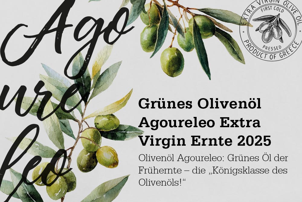 Agoureleo – Früh geerntetes Olivenöl mit natürlicher Polyphenol-Power