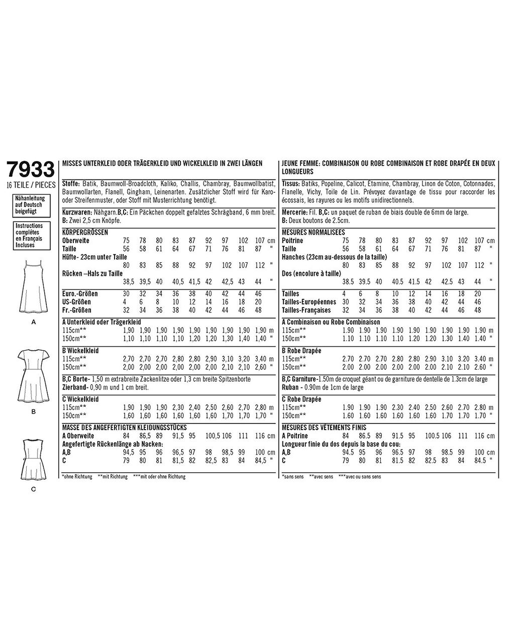 Simplicity Schnittmuster 1537 - Damenkleid Mit Perfekter Passform