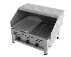 ChattenGlut Gastrobräter 3-flammig 
