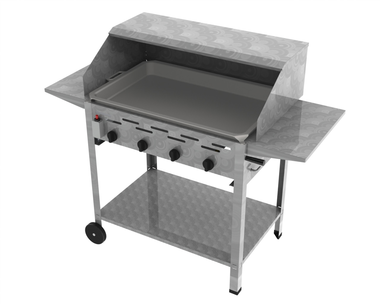 Edelstahl Brennerrohr-Set 5-flammig GasGrill/Bräter - Lang Grilltechnik - Versand Von Edelstahl