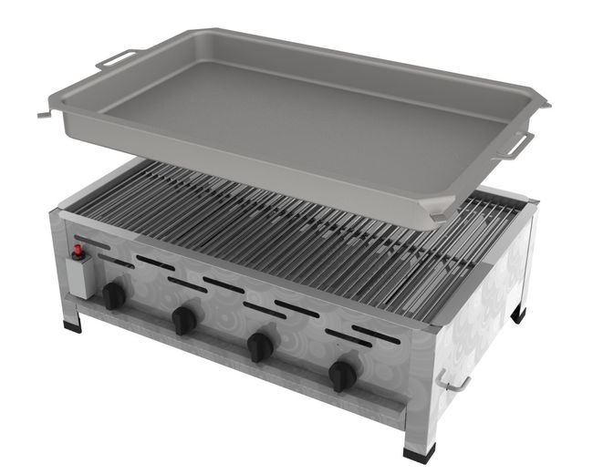 ChattenGlut Gastrobräter 4-flammig 
