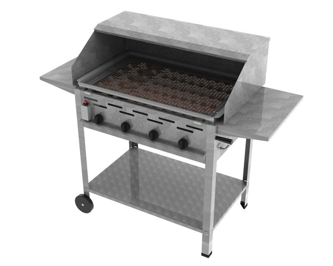 ChattenGlut Gastrobräter 4-flammig 