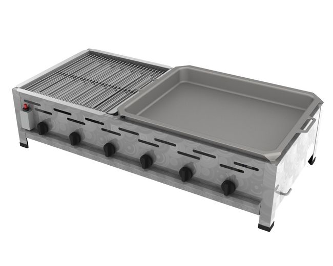 ChattenGlut Gastrobräter 6-flammig 