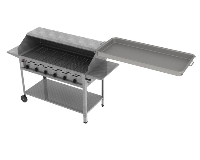 ChattenGlut Gastrobräter 6-flammig 