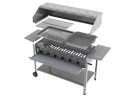 ChattenGlut Gastrobräter 6-flammig  - Bild 7