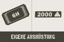 Ticket für Spieler mit eigener Ausrüstung (inkl. 2000 Paintballs)