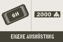 Ticket für Spieler mit eigener Ausrüstung (inkl. 2000 Paintballs)