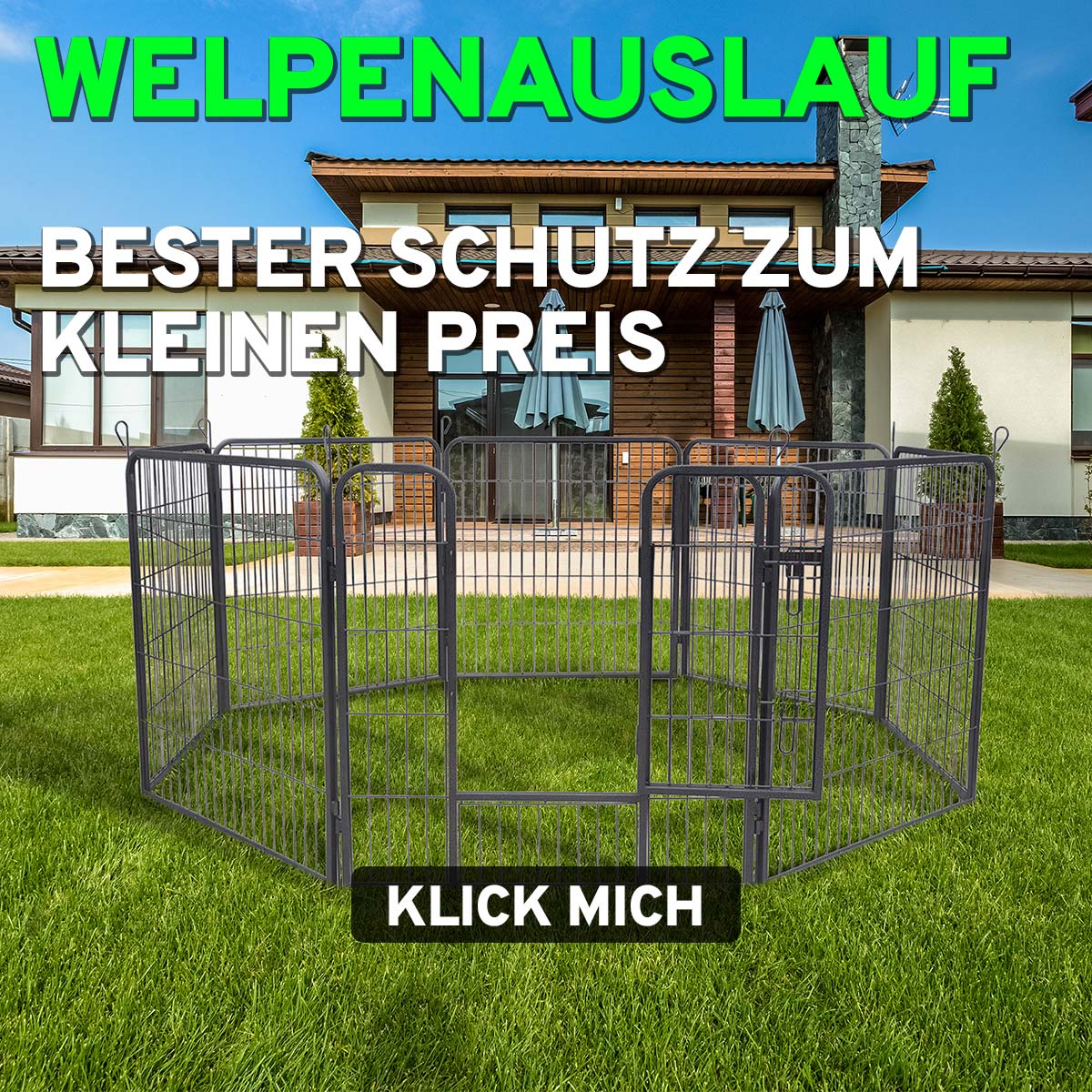 Welpenkäfige