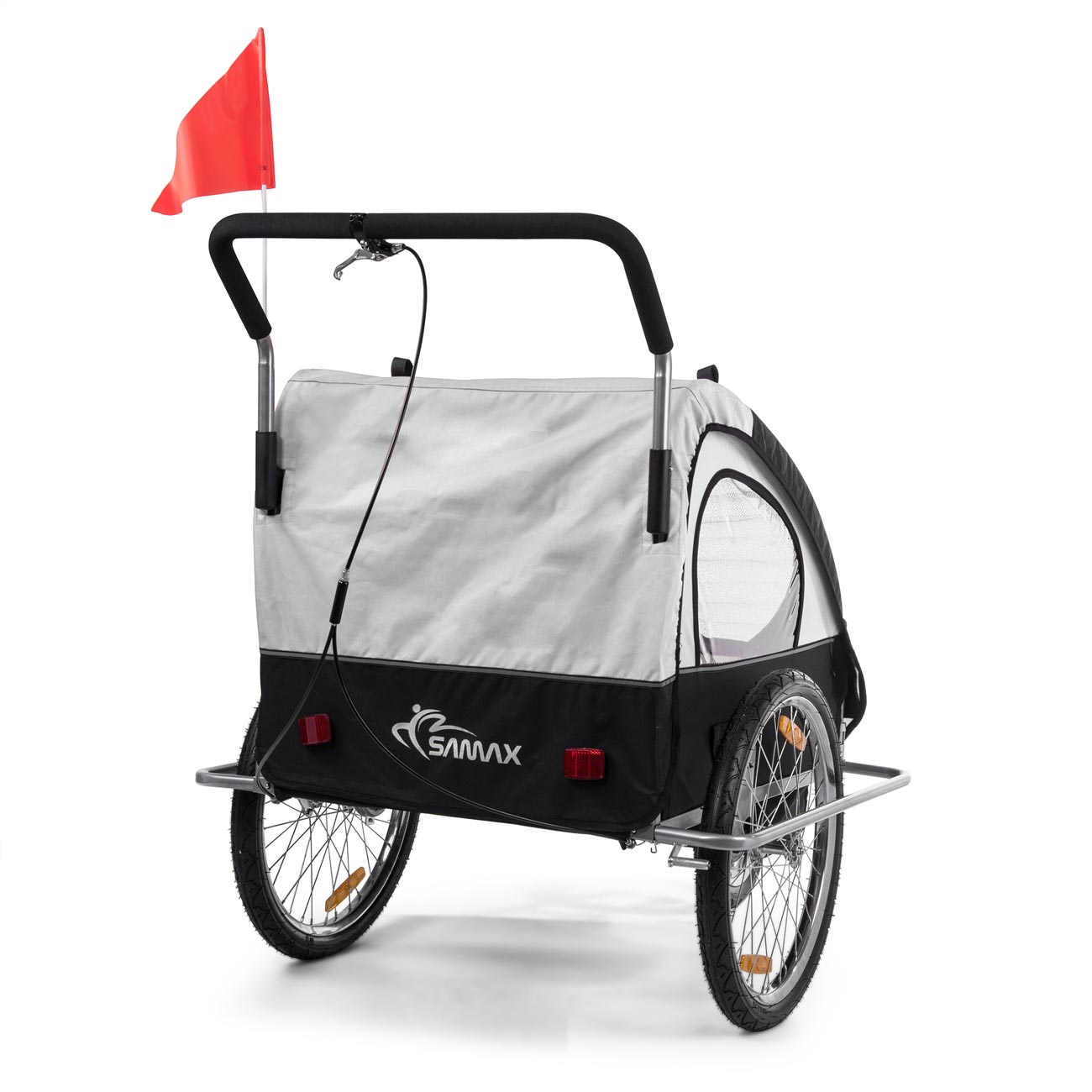 Qeridoo Kidgoo1 Rimorchio Bici Per Bambino - Modello 2020/2021, Design Compatto E Sicuro - Foto 11