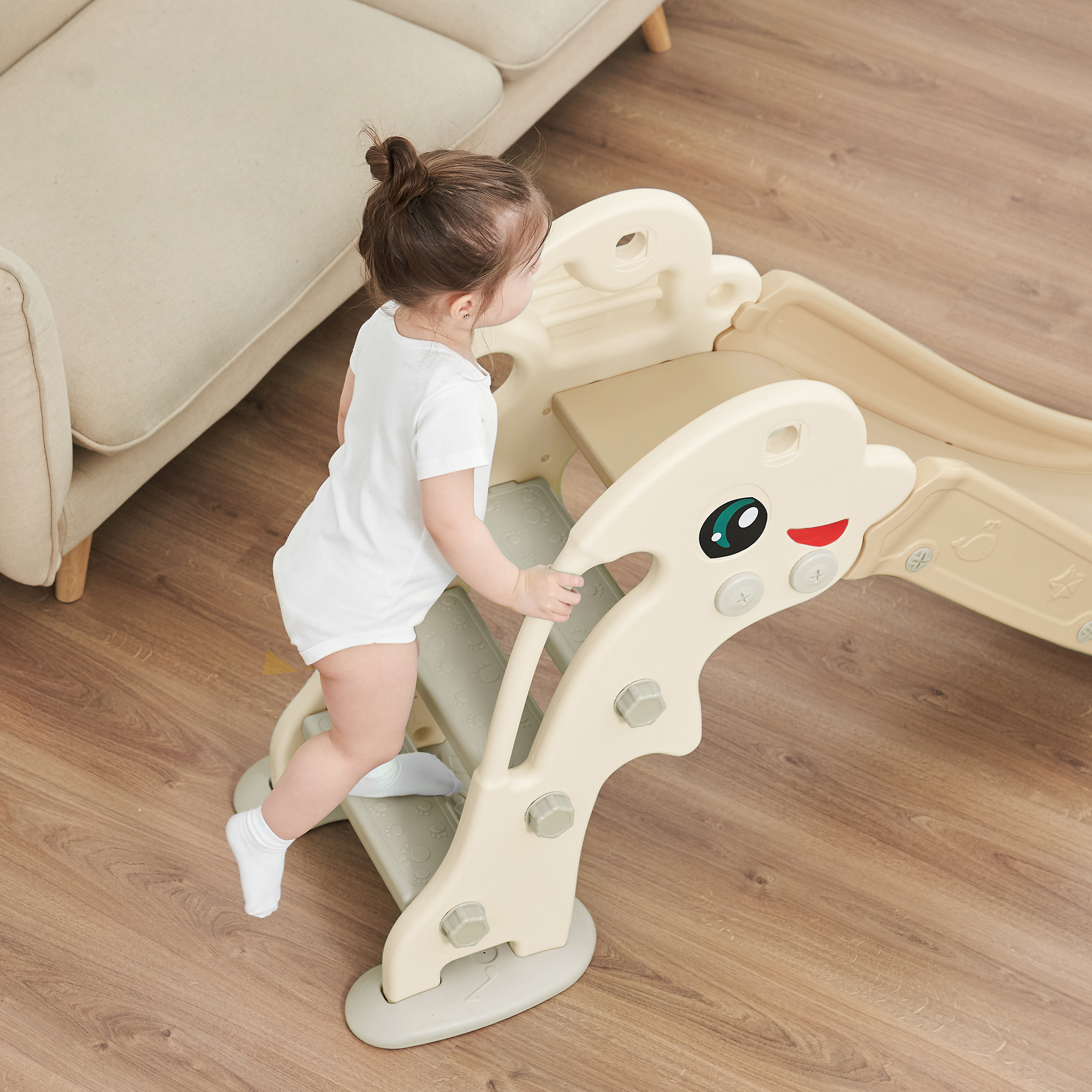 Baby Vivo Kids Slide Garden Play Area Slide Playground Outdoor