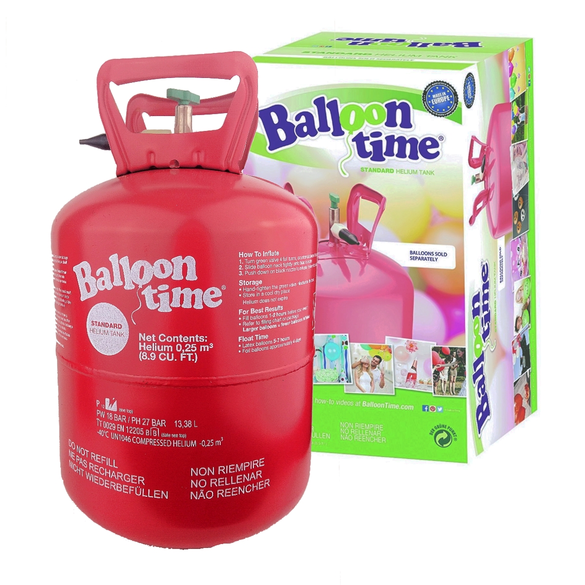 1 euro shop helium bef�llen